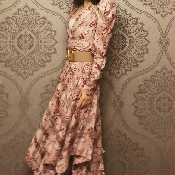 Sold* Zimmermann Silk blend floral dress - Picture 4 of 9